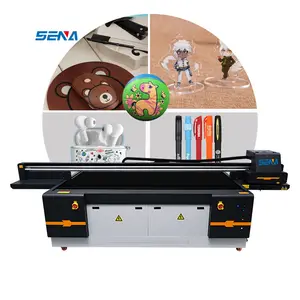 Full Automatic 2513 UV Large Format Inkjet UV Flatbed Printer for Customize 3D Embossed Tile Wire Ring Carpet Printing Machine