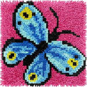 Gancio <span class=keywords><strong>farfalla</strong></span> Kit cuscino sedile uncinetto fatto a mano <span class=keywords><strong>di</strong></span> alta qualità cotone lana uncinetto gancio ago - Product Image 3