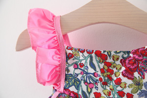 Venta al por Mayor de Conjuntos de Ropa para Niños, Estilo Nuevo, Vestidos de Niña de las Flores y Shorts Rosas para Niñas - Product Image 3