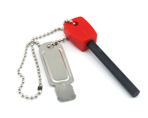 Encendedor de Magnesio Impermeable para Emergencias, con Varilla de Ferro y Pedernal, para Supervivencia al Aire Libre, <span class=keywords><strong>Camping</strong></span>, Caza y Senderismo - Product Image 2