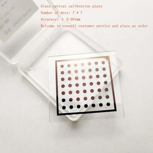 工業用カメラ画像測定用の高精度校正プレートソリッドラウンドガラス校正ターゲット - Product Image 2