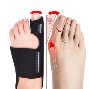 Correcteurs d'oignons Attelles d'oignons jour et nuit Lisseur d'oignons pour gros orteils Bunion/Hallux Valgus Soulagement et protection de la douleur, réglable - Product Image 1