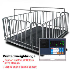 Viehwaagen mit Bestseller-LCD-Display, Hohe Genauigkeit, Edelstahl, für Landwirtschaft, Schweine, Schafe, Kühe, OEM/ODM Anpassbar - Product Image 1
