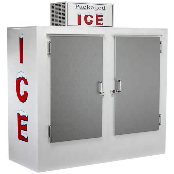 Intérieur/Extérieur glace ensachée marchandises/bac de stockage de glace congélateur