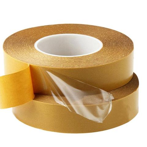 Ultra-Thin Double-Sided Acrylic Adhesive PET Tape Heat-Resistant High Tack Masking Tape for Arts & Crafts Photos Scrapbooking