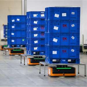 Kho tự động hóa AGV vật liệu xử lý Robot thông minh Navigation AMR xe cho hậu cần phân phối và nhà máy sử dụng - Product Image 4