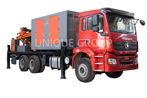 UNIQUE 300M 400M Truck Mounted Well <b>Drilling</b> Machine <b>Drilling</b> rig for deep water well - Product Image 3