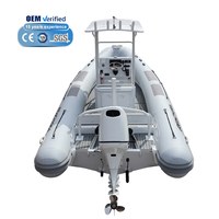 Bateau pneumatique SP650 650 cm avec coque en aluminium Hypalon et console