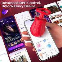 Silikon AI Sync Rose Vibrator 10 Rotierende Zungenleck- und 7 Saugmodi Brustmassagegerät Klitoris-Nippel-APP Erwachsenen-Sexspielzeug für Frauen