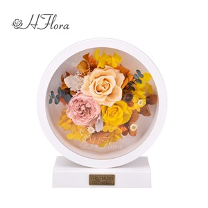 Lampada Hflora a Forma di Rosa Preservata Full <span class=keywords><strong>Moon</strong></span>, Luminosità Regolabile con Controllo Touch, Tre Tonalità di Luce Calda e Fredda per Bambini, Donne e Ragazze - Product Image 4