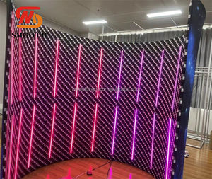 SMOOTH Outdoor Show Booth Shell LED RGB Light 360 Photo Booth Event Tunnel Fondo Recinto Telón de fondo - Product Image 3