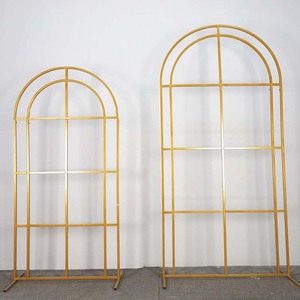Đám Cưới Đạo Cụ Vòm Đứng Sinh Nhật Đảng Rèn Sắt Bóng Nhân Tạo Hoa Hiển Thị Đứng Sân Khấu Nền Trang Trí Kệ - Product Image 5