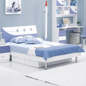 NOVA EUAD008 bambini Meuble Chambre Coucher Complet personalizza <span class=keywords><strong>dimensioni</strong></span> bambini letto singolo in legno letti per bambini piccoli - Product Image 3
