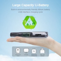 Puntero Láser Recargable Kai teng de 5 km y 30 km, Localizador de Fallas Visuales de Fibra Óptica VFL B4, Lápiz Láser de 5 mW, 30 mW, 20 mW