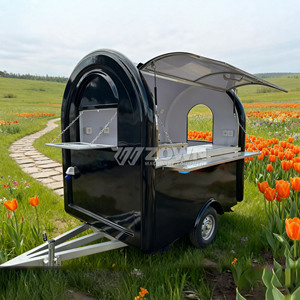 Outdoor Food Carts Food Trailer for Sale New Food Trailer Mobile Food Cart Food Trailer Outdoor Service Cart - Product Image 1