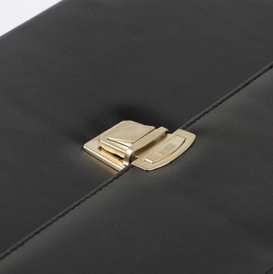 HBD108 Negro Marrón, Logotipo Personalizado, Maletín con 21 Compartimentos y Múltiples Divisiones para Documentos - Product Image 3