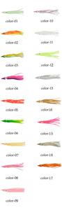Esca Artificiale Luminosa a Forma di Polpo Morbido <span class=keywords><strong>per</strong></span> la Pesca, 5 Pezzi, 5cm 6cm 7cm 10cm 12cm, all'Ingrosso - Product Image 4