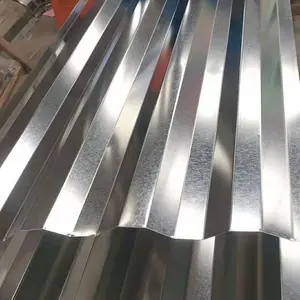 Büyük stok metal çinko oluklu çelik çatı levha galvanizli oluklu ÇELİK TABAKA levha