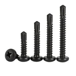M3.5 M3.9 M4.2 M4.8 #6 #8 #10 nero 410 in acciaio inox Phillips Pan testa viti autoforanti per lamiera - Product Image 6
