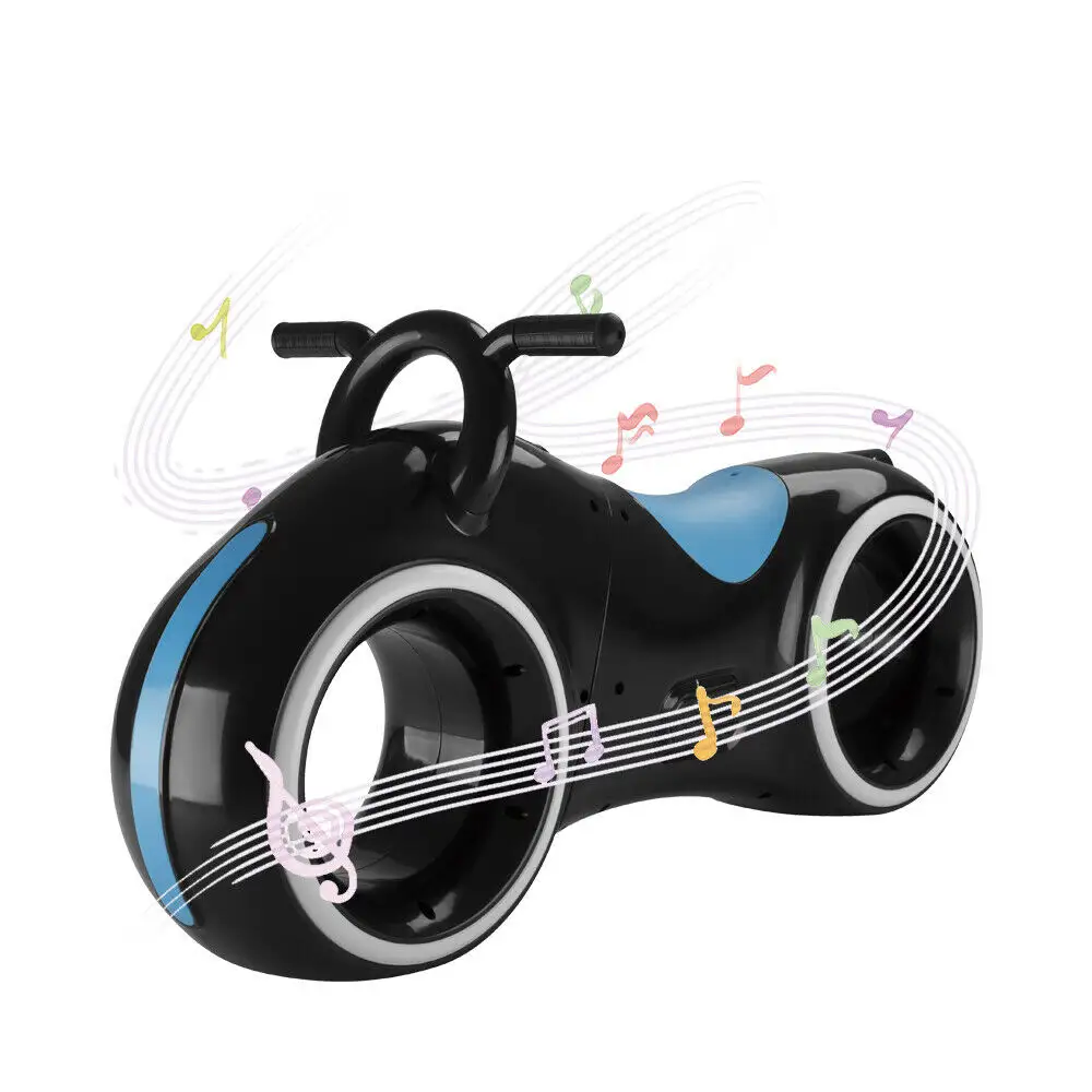 Batterie betriebene Musik beleuchtung entfaltbar Kids Toy Foot Assist Motorrad mit LED-Beleuchtung für Kinder
