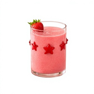 Verres à whisky colorés en borosilicate faits à la main de 440 ml, sans plomb, pour eau et jus, vente en gros - Product Image 2