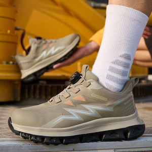 <span class=keywords><strong>Scarpe</strong></span> da Lavoro <span class=keywords><strong>Estive</strong></span> Leggere per <span class=keywords><strong>Uomo</strong></span>, Calzature Protettive Industriali con Punta in Acciaio, Sneakers da Lavoro Antiperforazione e Traspiranti - Product Image 6