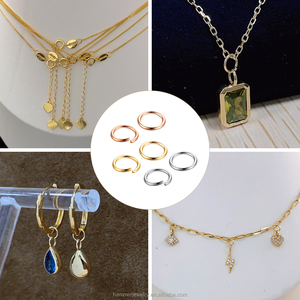 Groothandel 14K Echt Goud Wit Goud Open Jump Ring Hoge Kwaliteit Accessoire Diy Ketting Voor Sieraden Maken - Product Image 2