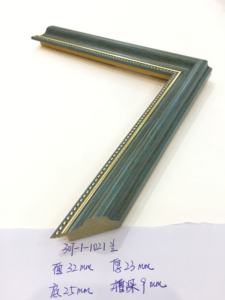 Cadre photo universel PS, moulures noires et vertes, idéal pour diverses œuvres d'art, <span class=keywords><strong>photos</strong></span> - Product Image 5