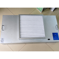 FFU Ruang Bersih Berbiaya Rendah dengan Filter Pra-Saringan dan Filter HEPA Efisiensi Tinggi 99,99% Unit Filtrasi Udara untuk Sistem Ventilasi HVAC