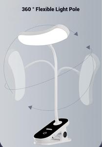 <span class=keywords><strong>Lampada</strong></span> da Tavolo Ricaricabile USB con Design Innovativo, Controllo Touch e LED per la Cura degli Occhi - Product Image 4