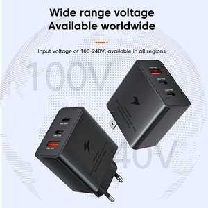 Chargeur Type C <span class=keywords><strong>de</strong></span> qualité supérieure 65W, charge super rapide, adaptateur secteur USB C 3 ports pour Samsung S23 S22 S21 Note10 Ultra 65W Max - Product Image 5