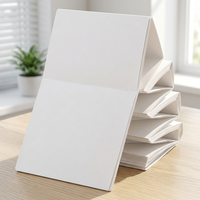 Étiquettes d'expédition thermiques directes personnalisées 100 mm x 150 mm (4x6) en fanfold, autocollantes vierges avec code-barres pour la logistique