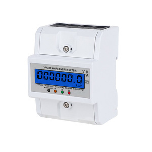 XTM302 3Phase 4Wire Energy Meter 3x10-100A CL.1 Large LCD Display - Product Image 2
