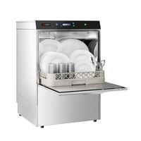 Lavavajillas Industrial de Doble Pared GGM Gastro, Digital, 3.9 KW, Acero Inoxidable 304, 150 Platos/Hora, 200L/Ciclo, con Detergente
