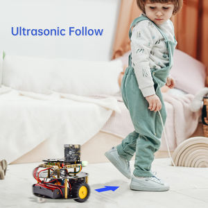 Expédition rapide Keyestudio Microbit <span class=keywords><strong>Kit</strong></span> <span class=keywords><strong>Mini</strong></span> Smart Tortoise Robot Voiture <span class=keywords><strong>Kit</strong></span> Complet Stem Robot <span class=keywords><strong>Kit</strong></span> Sans Micro Bit Board - Product Image 6