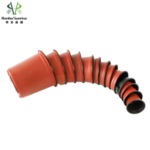 Pots de fleurs noirs en gros, en plastique souple, ronds, pour pépinières, idéaux pour la plantation à domicile et au jardin - Product Image 5
