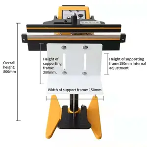 OEM Factory 450*2 Bag Pfs 350 Pedal Impulse Up And Down Heating Foot Operated Sealer