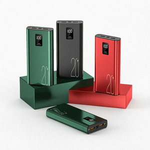 Batterie externe portable haute capacité 10000mAh avec écran LED, charge rapide PD QC3.0 10W, chargeur USB-C fin pour iPhone 15 - Product Image 1