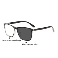 Lunettes de lecture avec verres progressifs Lunettes anti-lumière bleue Montures de lunettes vintage pour la presbytie Regarder de près et de loin