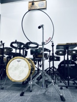 Paneles Acrílicos Baetello para Jaulas de Batería, Barrera Acústica, Bafle Negro, Duradero, Práctica Diaria, Percusión Profesional