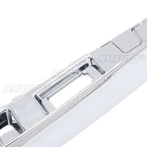 Poignée de hayon argentée sans trou pour clé connectée ni caméra pour Nissan Qashqai J10 JJ10 07-14, avec cache en plastique - Product Image 5