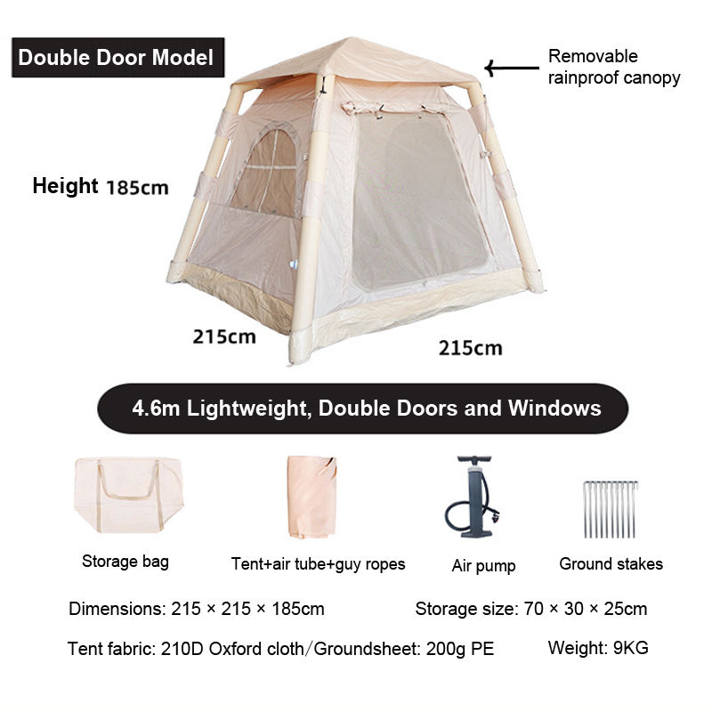 Marron clair 4,6 m² Léger