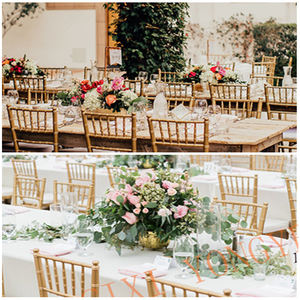 Chiavari-silla chiavari transparente de resina de alta calidad, silla de boda de oro/Blanco/Negro/plástico de caoba - Product Image 3