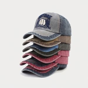 Casquette de baseball en coton brodée 3D avec logo pour hommes et femmes, vente en gros - Product Image 1