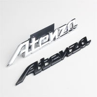 Autocollant de plaque signalétique de voiture 3D de décoration de carrosserie de couleur personnalisée autocollant de lettre emblème d'insigne de voiture adapté pour M6 M3 ATENZA