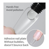 Colle pour ongles ANNIES sans odeur, gel adhésif pour capsules d'ongles, colle solide extra-forte, séchage rapide, adhésif pour capsules d'ongles