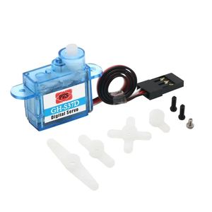 <span class=keywords><strong>5</strong></span>/10PCS <span class=keywords><strong>PES</strong></span> GH-S37D Servomoteur numérique 3.7g Mini Micro Servo pour avion RC, hélicoptère, camion, bateau, voiture, robot - Product Image 1