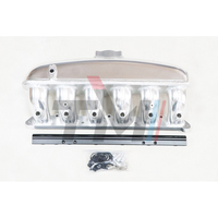 Collecteur d'admission en aluminium CNC haute performance TM pour BMW N54 N55 E90 E92 F30 135i 335i 535i Silver Bridge avec rail de carburant