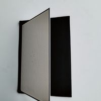 23-1  0.01mm Papan Kalibrasi Kotak-kotak Kaca Presisi Tinggi 17.5*17.5cm untuk Visi 3D, Pemindaian 3D, dan Inspeksi