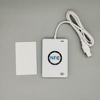 Lector y Escritor NFC Sin Contacto de 13.56MHz ACS ACR122U Classic 1K USB, Lector RFID NFC para Tarjetas Inteligentes Sin Contacto